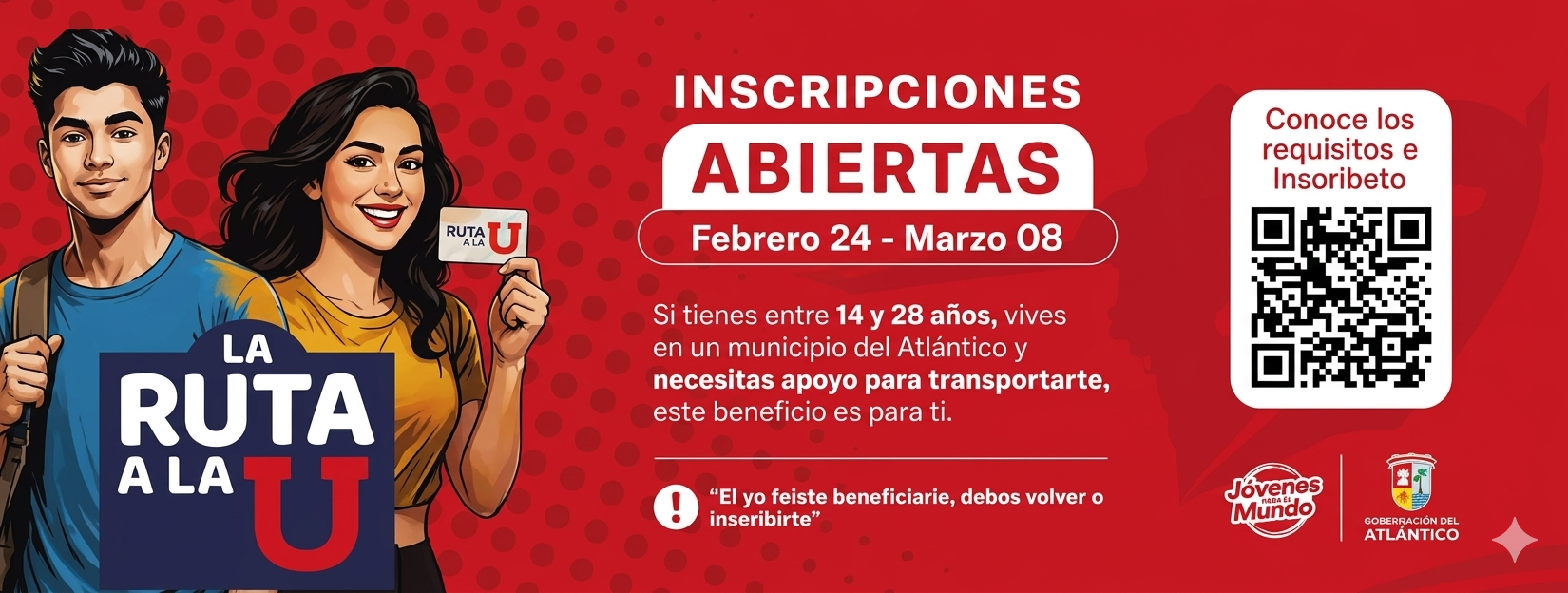 Subsidio de Transporte para Estudiantes de Educación Superior